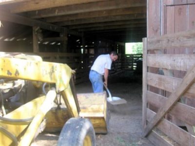 The Garden Starts with Cleaning out the Barn Image